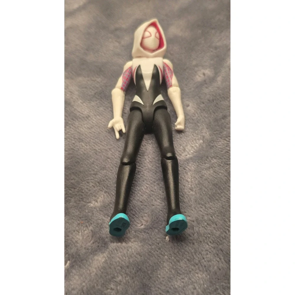 Hasbro Marvel Spider-Gwen Ghost-Spider Action Figure 2024 White Black Pink Hood